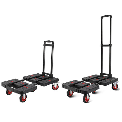 Carry Mobility Cart Dolly Folding Trolley Furniture Moving Tool Camping Trolley Hand Cart