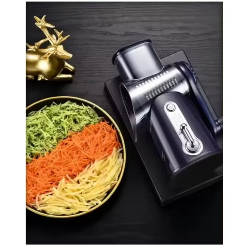 Multifunction Food Vegetable Chopper Slicer Stainless Steel Hand Rotary Cheese Grater With Handle Vegetable Shredder