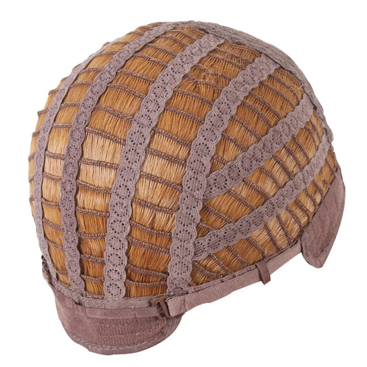 High Quality 50cm Medium Long Beige Frozen Elsa Cosplay WigSynthetic Anime Halloween Party Hear Resistant Hair Wig