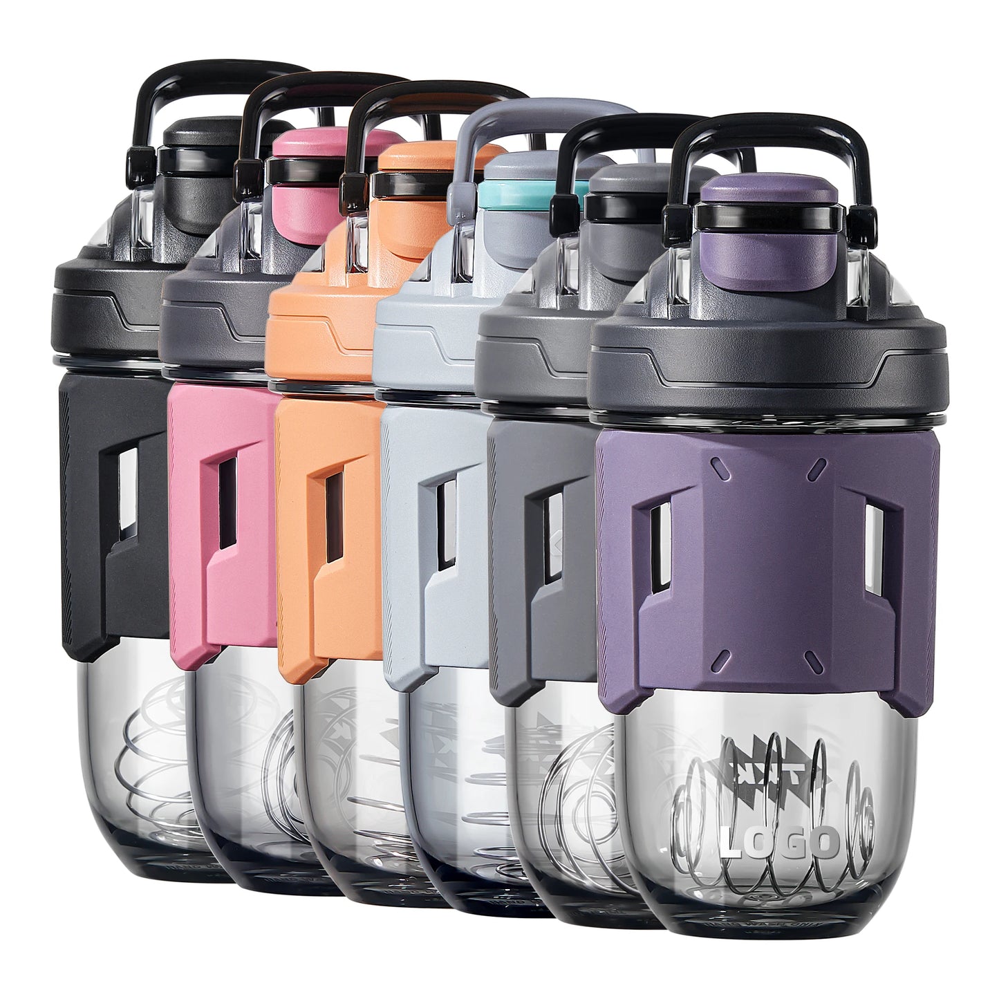 Tritan Gym 700ml Shaker Bottle Workout Water/Shake Bottle for Adults Safe Material for Hiking Travel