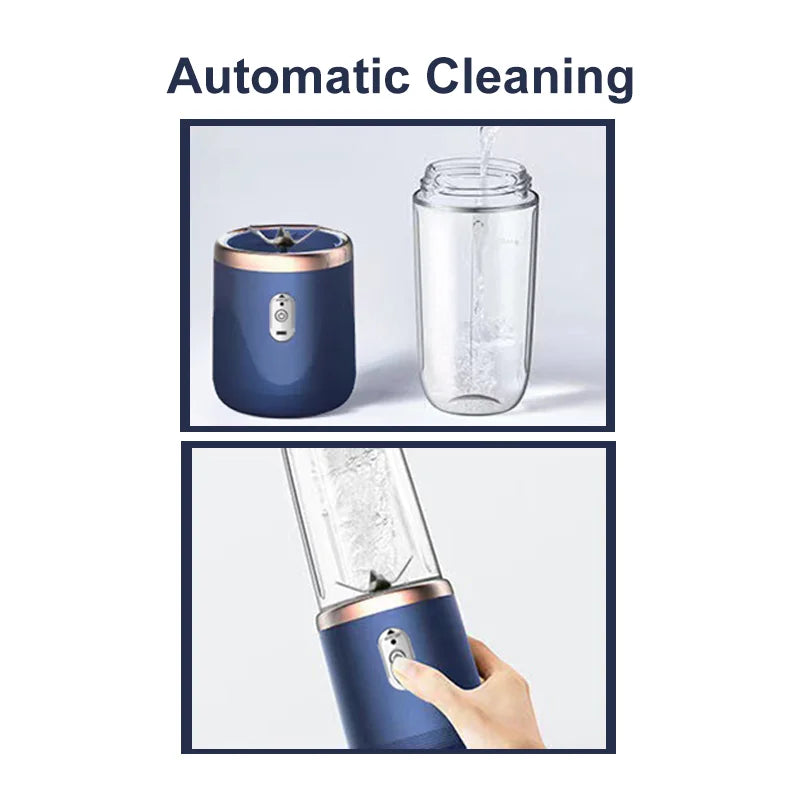 400ml Usb Rechargeable Electric Personal Portable Blender for Fresh Juice