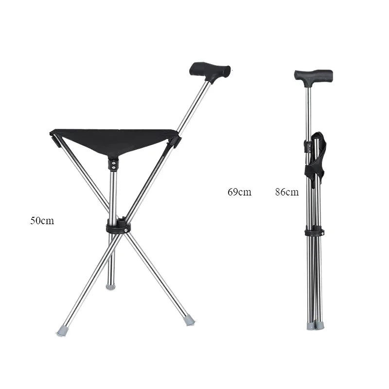 Portable Rehabilitation Equipment Including Clinic Use Walking Sticks and Chairs