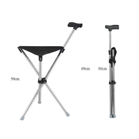 Portable Rehabilitation Equipment Including Clinic Use Walking Sticks and Chairs