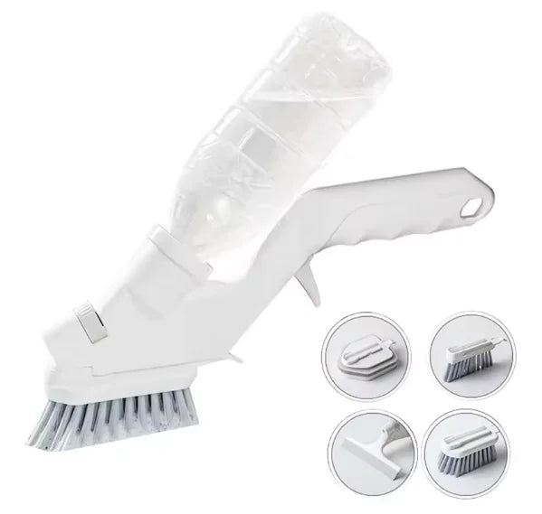 Kitchen Bathroom Replacement Spare Parts Water Spray Brush Scrubber Brushes Set Window Cleaning Tools Gap Cleaning Brush