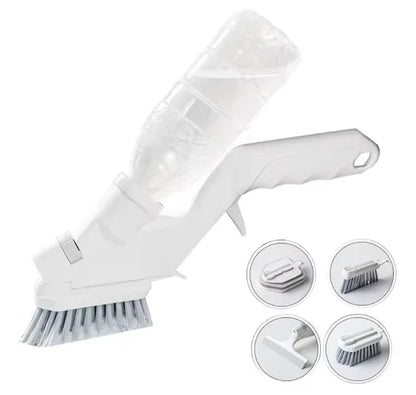 Kitchen Bathroom Replacement Spare Parts Water Spray Brush Scrubber Brushes Set Window Cleaning Tools Gap Cleaning Brush