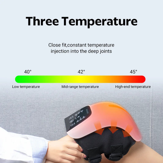 Physiotherapy Thermal Electric Knee Vibrate Pain Relief  Machines Treatment Heating Heat Knee Massager