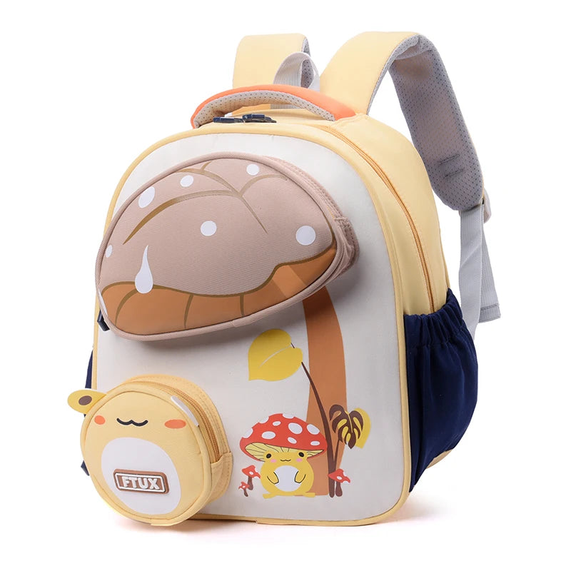 Children's School Bag Cute Kindergarten Backpack Cartoon Design Boys and Girls