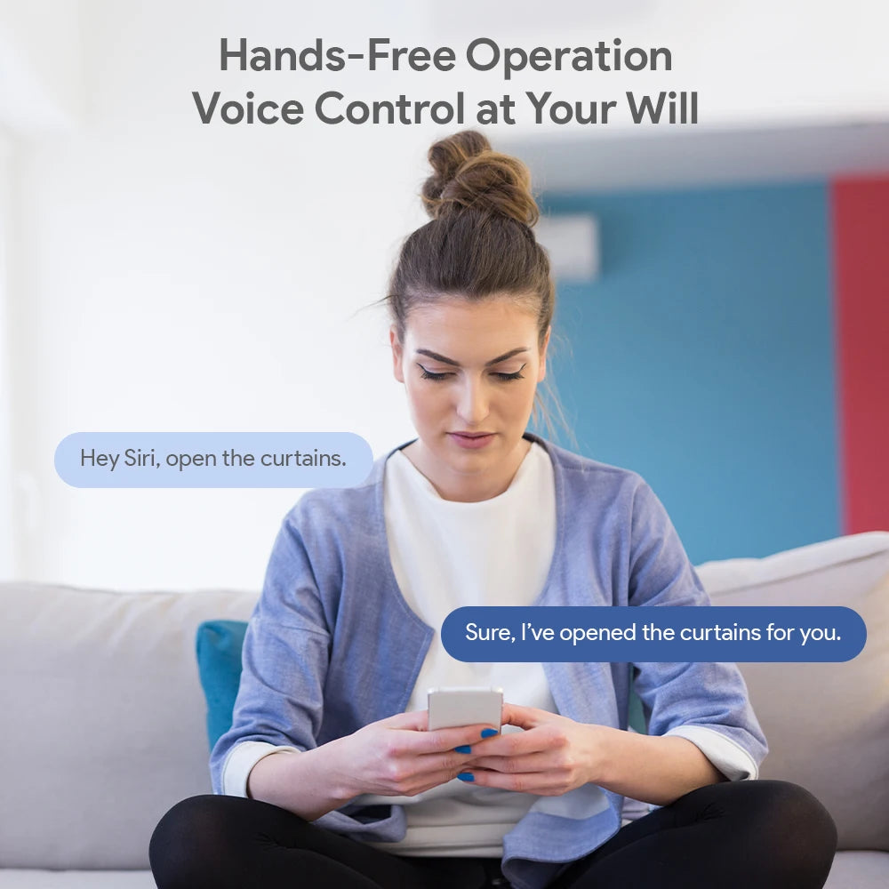 Zigbee 3.0 Smart Curtain Robot Compatible Tuya APP Electric Curtain Driver Motor I & U Rod Curtain Control Support Google Alexa