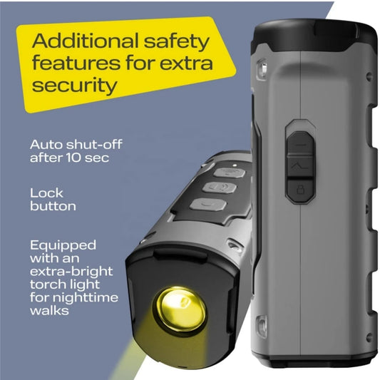 Handheld Ultrasonic Dog Trainer Repeller Pet Anti Barking Repeller Stop Bark Training Ultrasonic Control Device With LED Light