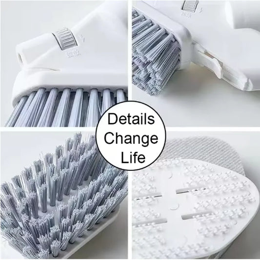 Kitchen Bathroom Replacement Spare Parts Water Spray Brush Scrubber Brushes Set Window Cleaning Tools Gap Cleaning Brush