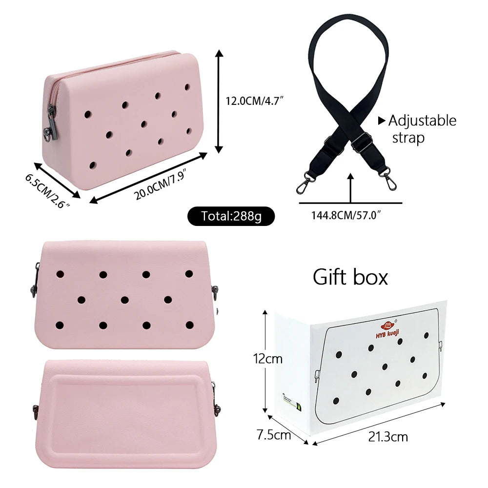 Kawaii EVA Mini Tote Bag Handbag Lightweight Waterproof Gift Bag for Daily Use