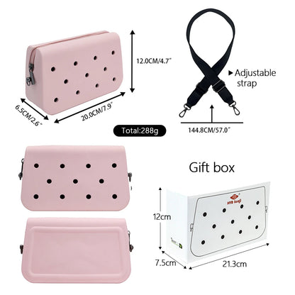 Kawaii EVA Mini Tote Bag Handbag Lightweight Waterproof Gift Bag for Daily Use