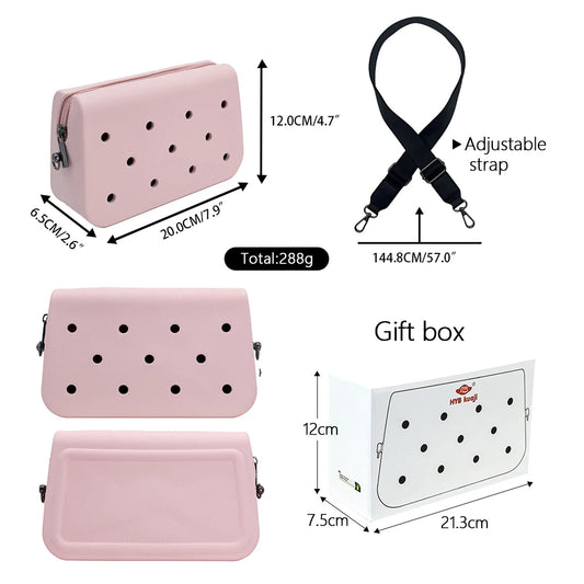 Kawaii EVA Mini Tote Bag Handbag Lightweight Waterproof Gift Bag for Daily Use