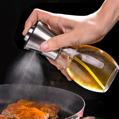 Olive Oil Sprayer Pump Spray Bottle for Cooking, Kitchen Tool, Cookware, Made of Glass